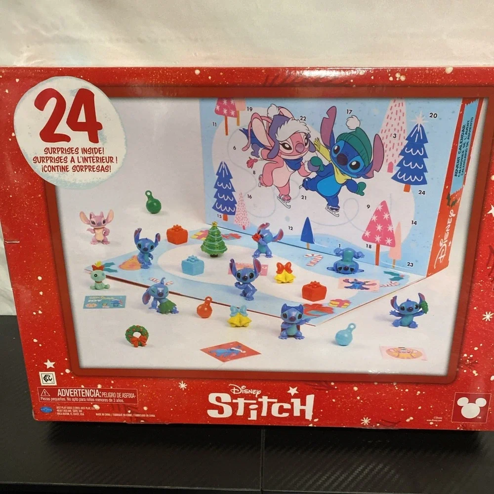 Disney Stitch ~ 2025 Advent Calendar‎ ~ 24 Surprises Inside ~ Brand New!